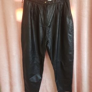 Vintage leather pants